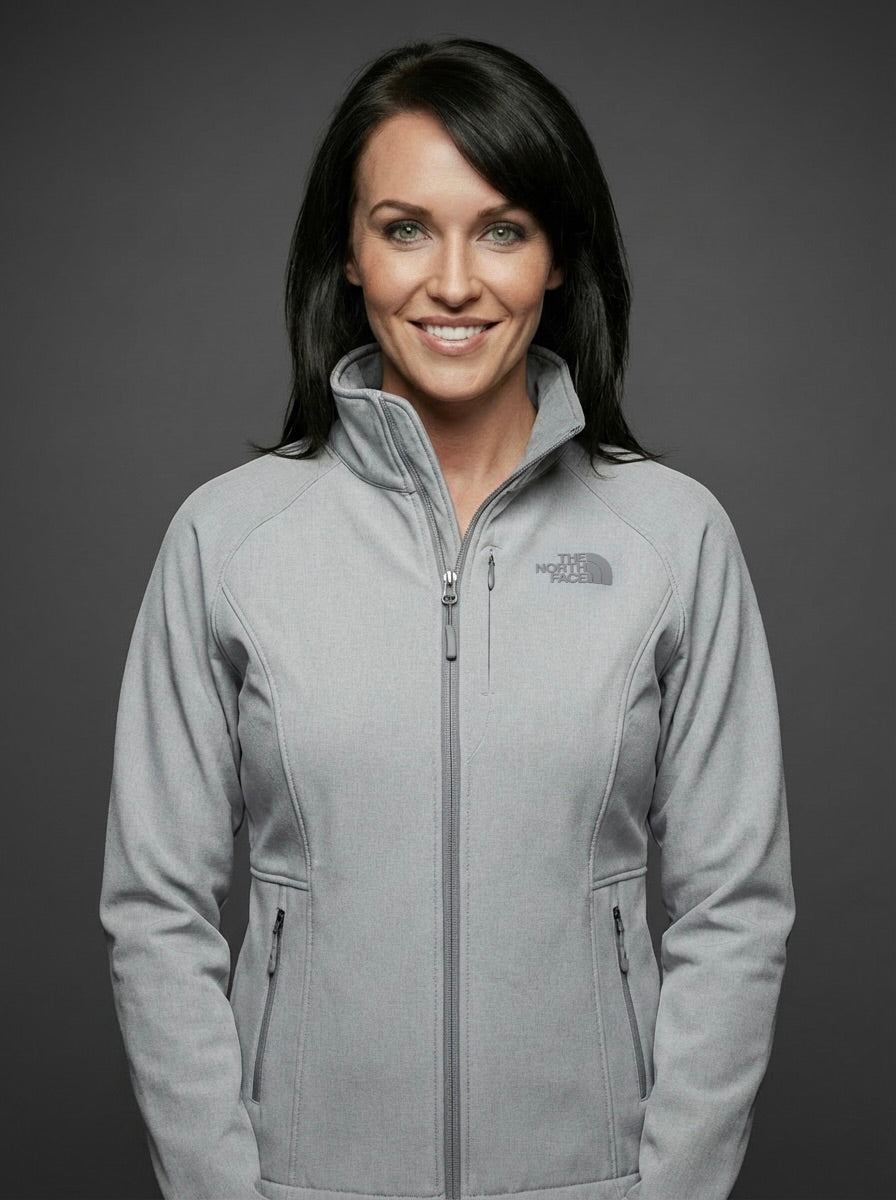 The North Face Women's Apex Barrier Soft Shell Jacket - TNF Light Heather Grey